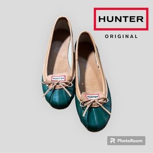 Hunter Bow rubber all weather flat